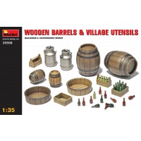 1/35e MiniArt Set de tonneaux en bois et ustensiles