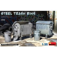 1/35e MiniArt Poubelles en acier