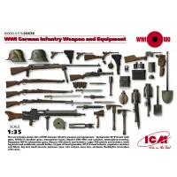 1/35e ICM Armes et équipements d'infanterie allemande de la Première Guerre mondiale