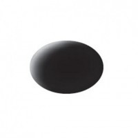 Pot de peinture Aqua Revell Noir mat RAL 9011 18ml 36108