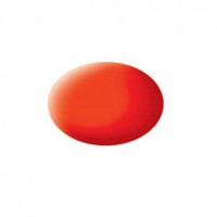 Pot de peinture Aqua Revell Orange fluo mat 18ml 36125