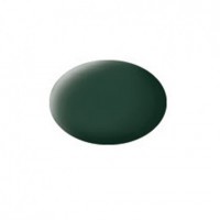 Pot de peinture Aqua Revell Vert foncé (RAF) mat 18ml 36168