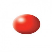 Pot de peinture Aqua Revell Rouge fluo satiné 18ml 36332