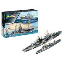 1/700e Revell Coffret cadeau Model set Pacific Warriors