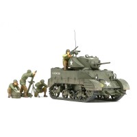 1/35e Tamiya Char Léger US M5A1 et figurines