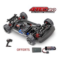 Traxxas Châssis 4-Tec 2.0 BL-2s 4X4 – 1/10e SUR-COMMANDE