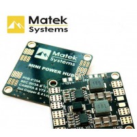 Carte de distribution Matek Mini Power Power Hub BEC 5-12V pour FPV racer