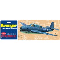 1/30e Guillow's TBF Avenger Kit 419mm