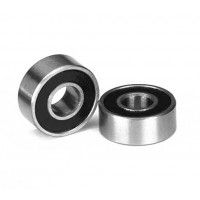 Roulements à billes flasqués étanches noir 4X10X4mm