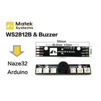 Matek barre de LEDs WS2812B & Buzzer pour NAZE32/Skyline 32
