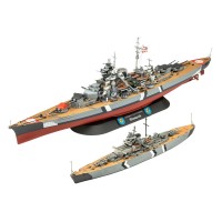 1/700e et 1/1200 Revell Coffret cadeau Bismarck