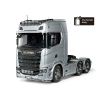 Tamiya Scania 770 S 6x4 Silver Edition 1/14e Kit à monter SUR-COMMANDE