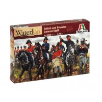 1/72e Italeri "Waterloo" Etat major Britannique et Prussien (guerre de Napoléon)