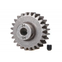 Pignon 24 dents Module 1 Axe 5mm