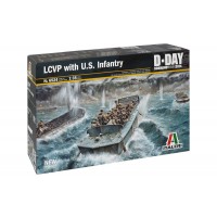 1/35e Italeri LCVP avec Infanterie U.S.