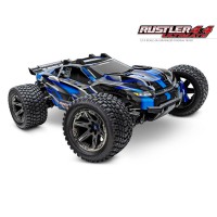 Traxxas Rustler 4x4 ULTIMATE EDITION 1/10e Bleu SUR-COMMANDE