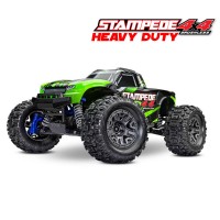 Traxxas Stampede 4x4 Brushless 2S + HD PARTS Vert