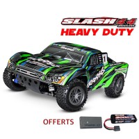 Traxxas Slash 4x4 Brushless BL-2s HD Verte Accu + Chargeur SUR-COMMANDE