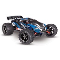 Traxxas E-Revo 4X4 Brushed Bleu 1/16e Accus+chargeur USB