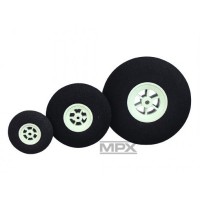 Roue avion mousse 26mm (paire)