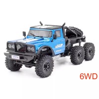 Hobbytech CRX18 Flat Cage 6WD Bleu 1/18e Prête à rouler