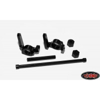 Kit renvoi de direction en alu CNC Predator Tracks avant pour Axial (AX10 - Scorpion - SCX10)