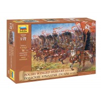 1/72e Zvezda Hussards ailés Polonais XVII A.D.