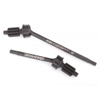 AXES ESSIEU AVANT RENFORCE GAUCHE ET DROIT + AXE DE TRANSMISSION TRX-4