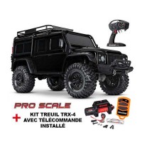 Traxxas TRX-4 Land Rover Defender avec TREUIL 1/10e NOIR