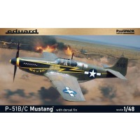 1/48e Eduard P-51B/C Mustang w/ dorsal fin