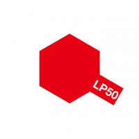 Pot de peinture laquée Tamiya LP50 Rouge Vif 10ml