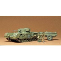 1/35e Tamiya Churchill Crocodile & Remorque