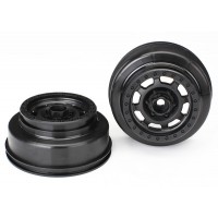 Jantes desert racer noires (paire) Traxxas UDR