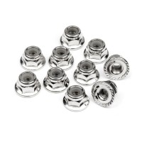 ECROU NYLSTOP EPAULE ARGENT M4 (10pcs)