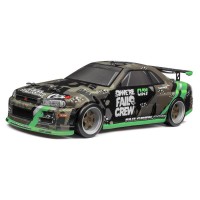 HPI Micro RS4 Drift NISSAN SKYLINE R34 GT-R 1/18e - Prêt à rouler