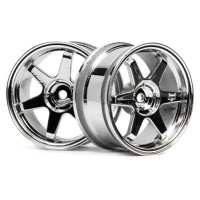 JANTES TE37 CHROME 26MM/3MM 1/10e piste