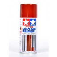Bombe Tamiya Apprêt FIN Rouille 180ml Plastique-métal