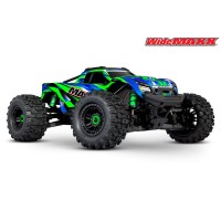 Traxxas MAXX 4S 4X4 WIDEMAXX Brushless ID TSM Vert