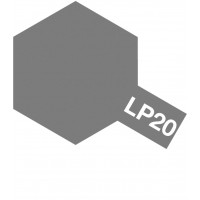 Pot de peinture laquée Tamiya LP-20 gun metal clair 10ml