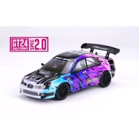 Carisma GT24 2.0 Subaru Impreza STI 2006 Drift Spec 2 brushless 1/24e Prête à rouler SUR-COMMANDE