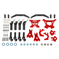 Upgrade kit de transmission renforcé rouge – HOSS/SLASH/RUSTLER 4X4