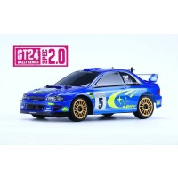 Carisma GT24 2.0 Subaru WRC 1999 Rally brushless 1/24e Prête à rouler
