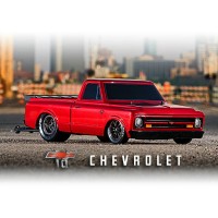 Carrosserie complète assemblée Traxxas Drag Slash rouge