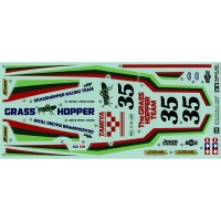 Autocollants Tamiya Grasshopper 58346