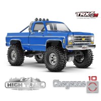 Traxxas TRX-4M Cheyenne K10 1/18e Bleu - Prêt à rouler