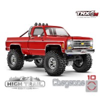Traxxas TRX-4M Cheyenne K10 1/18e Rouge - Prêt à rouler SUR-COMMANDE