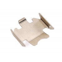Plaque de protection chassis en acier inoxydable - TRX-4M