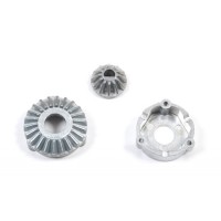 Pignon conique 12 dents et couronne de différentiel arrière pour chassis CC01 (58132)