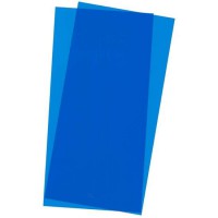 9902-Evergreen 2 Plaques transparentes bleues 152x304x0,25mm