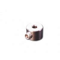 Bagues d'arrêt en laiton nickelé avec Vis BTR sans tête inox M3, diamètre 2 / 10 pièces